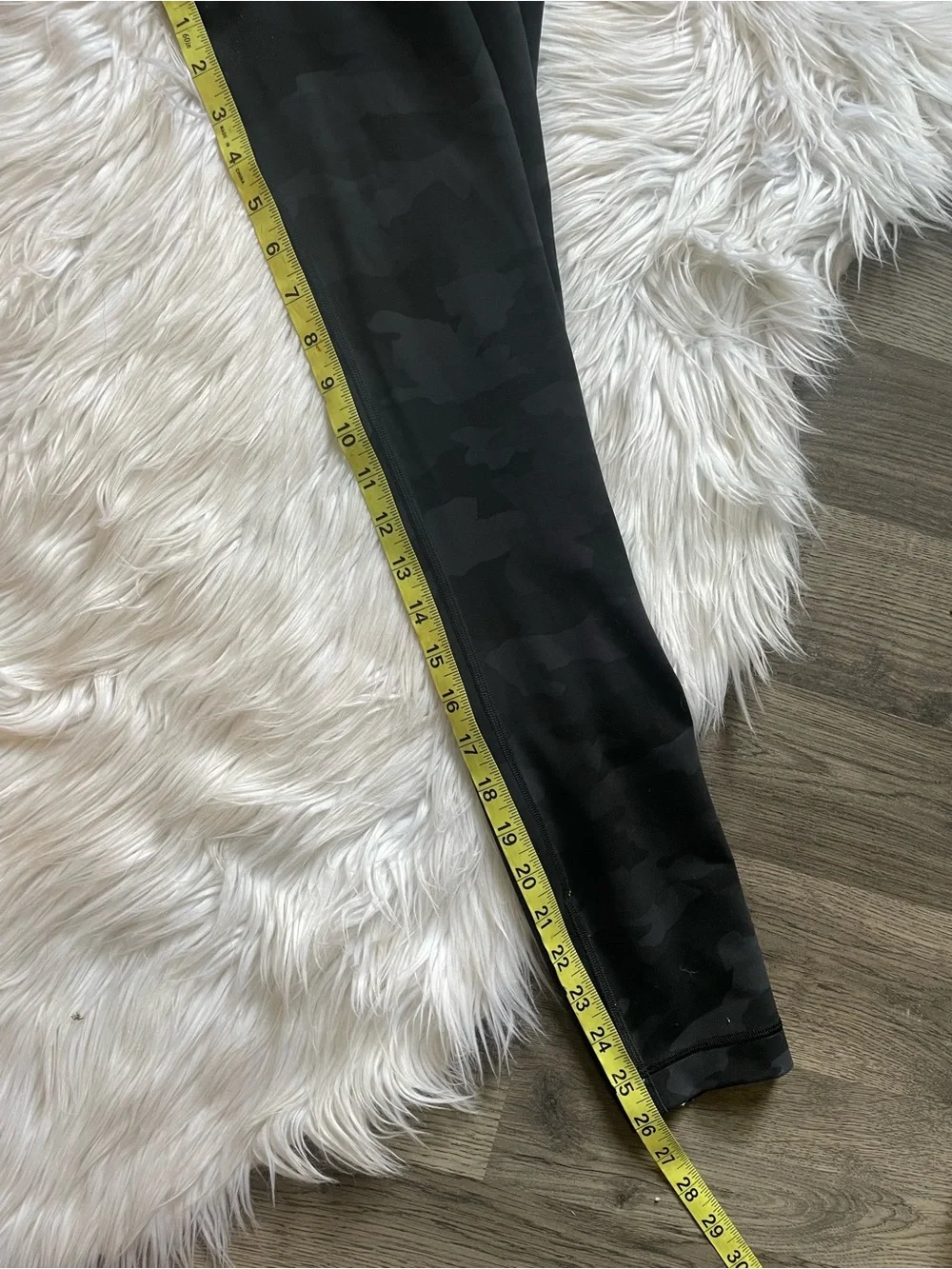 lululemon athletica Black Camo High-Rise Leggings